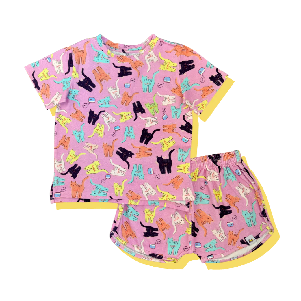 Conjunto Gatinhos Infantil