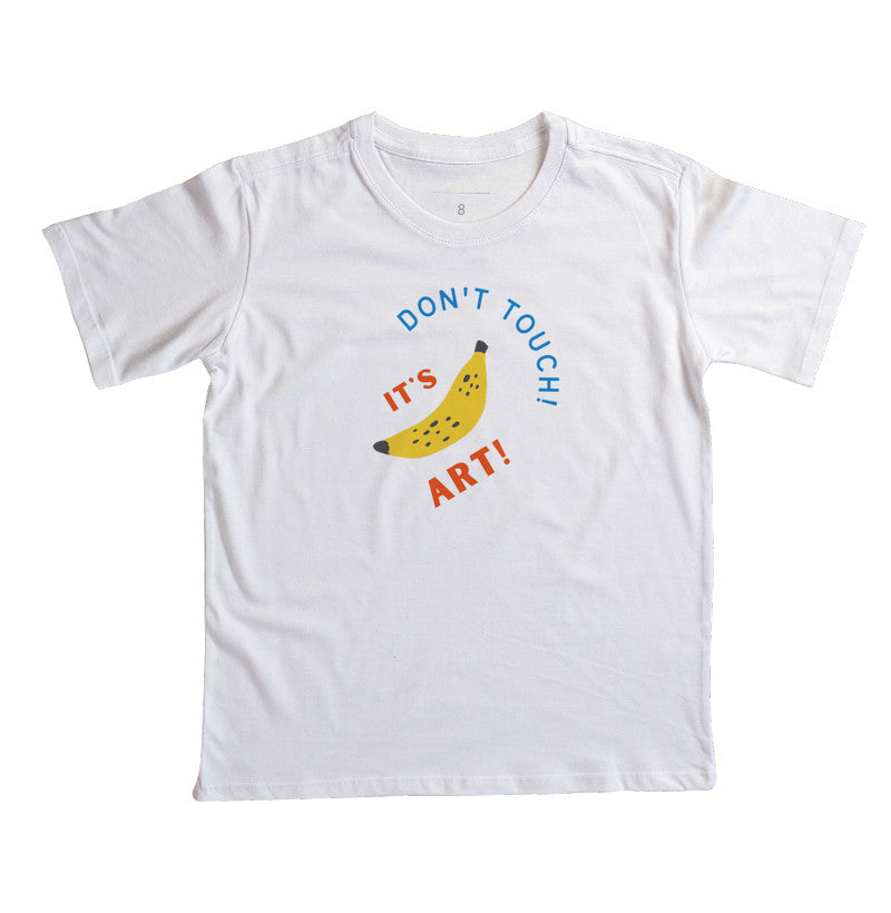 Cropped Don't Touch Is Art Banana
