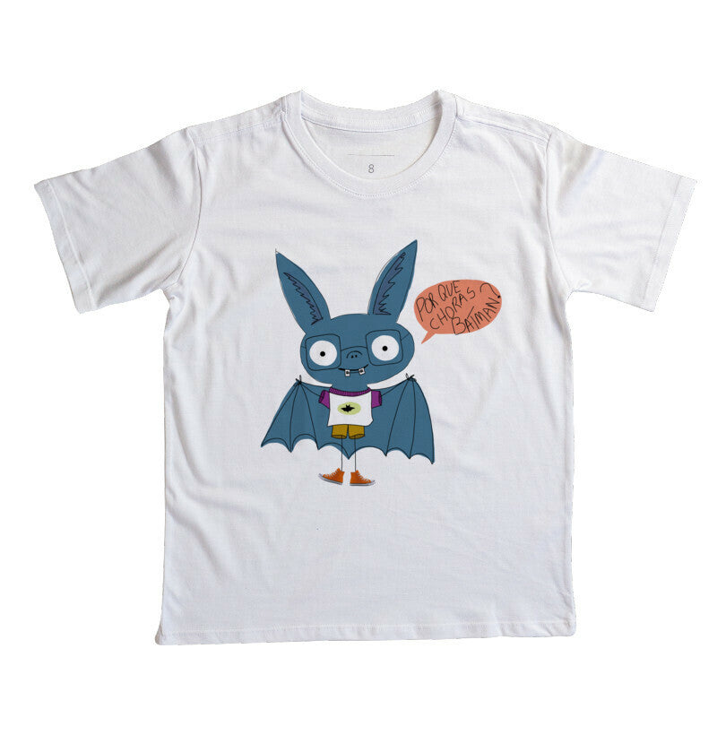 Camiseta Por que choras Batman?