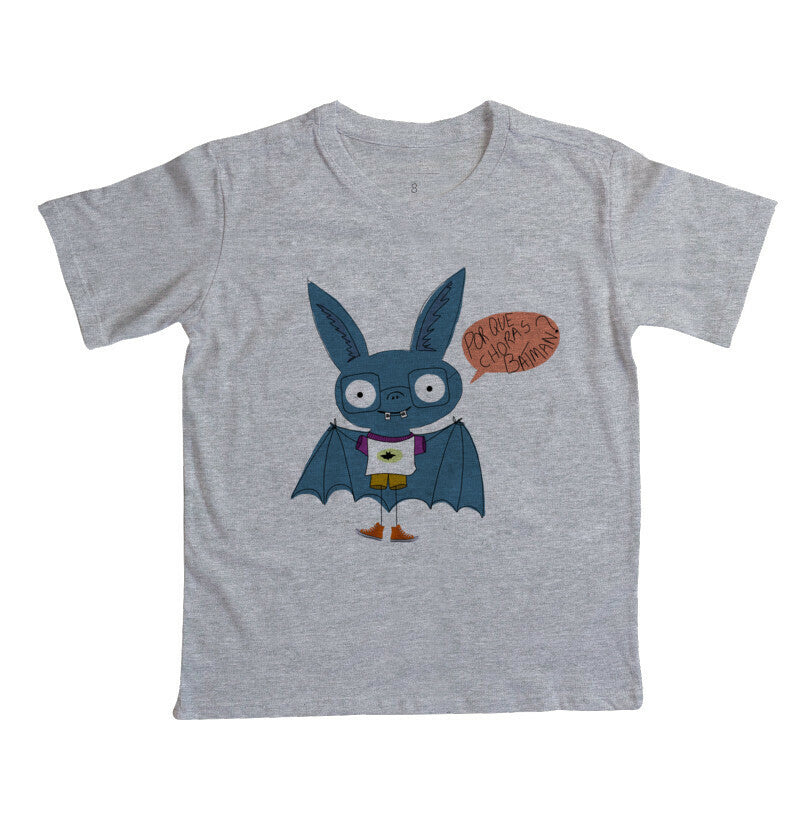 Camiseta Por que choras Batman?