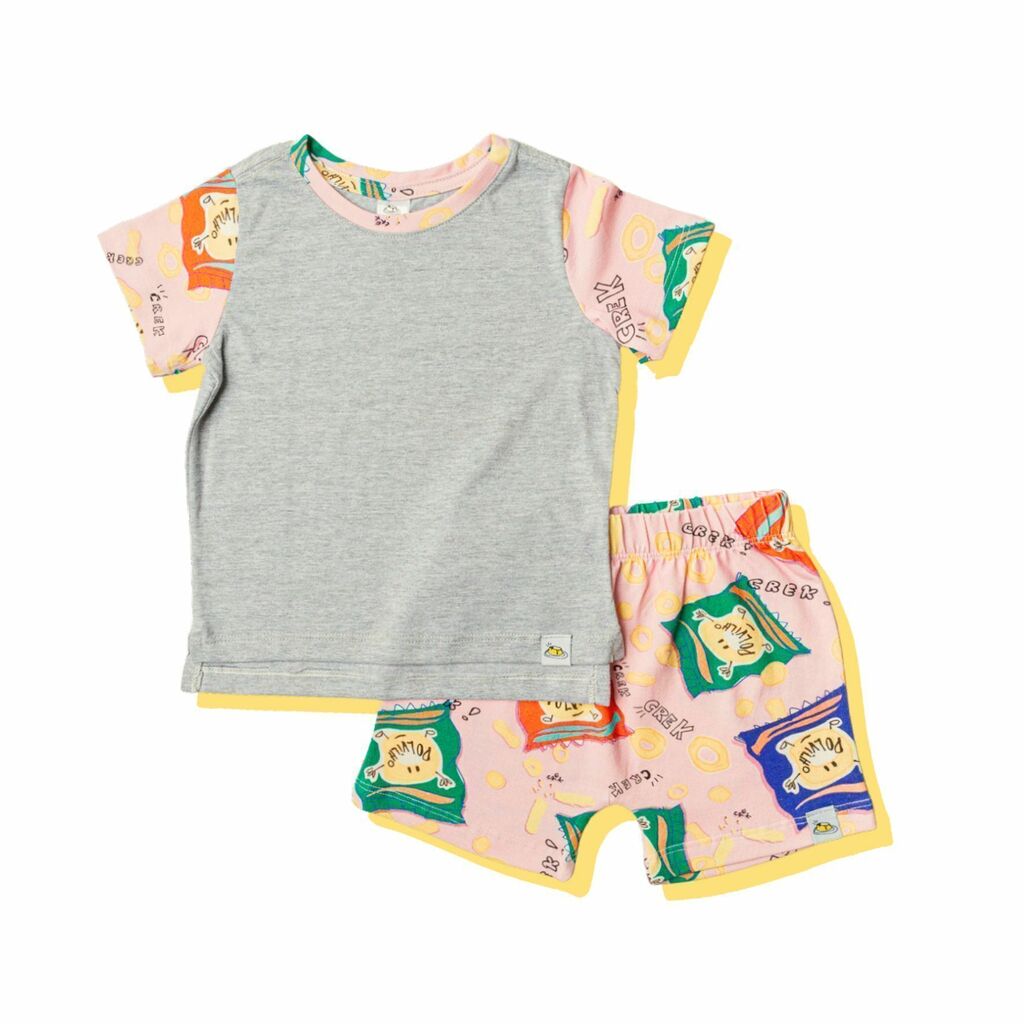 Conjunto Polvilho Mescla Infantil