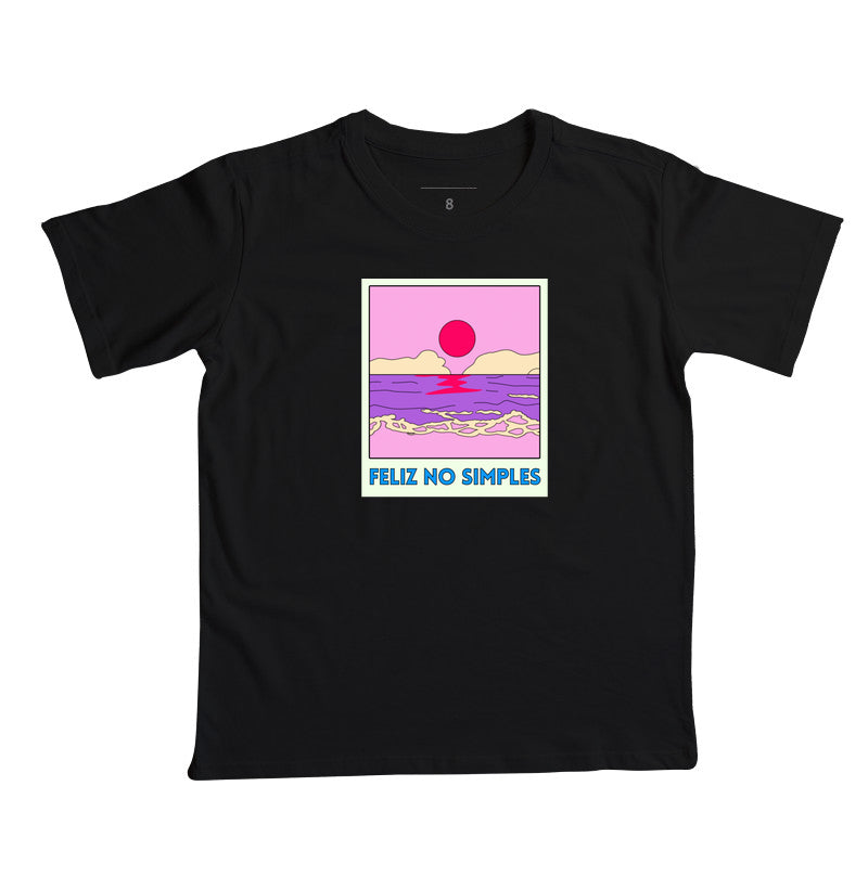 Camiseta Feliz no Simples