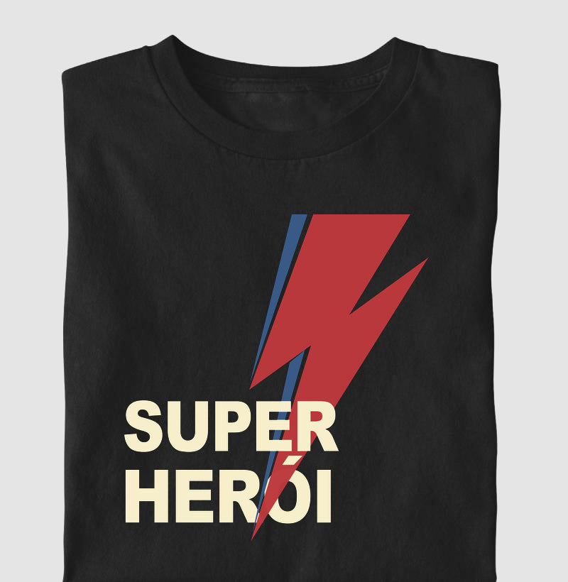 Camiseta Super Herói Adulto