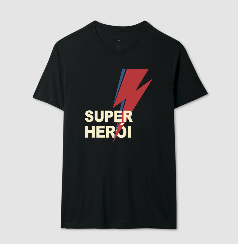 Camiseta Super Herói Adulto