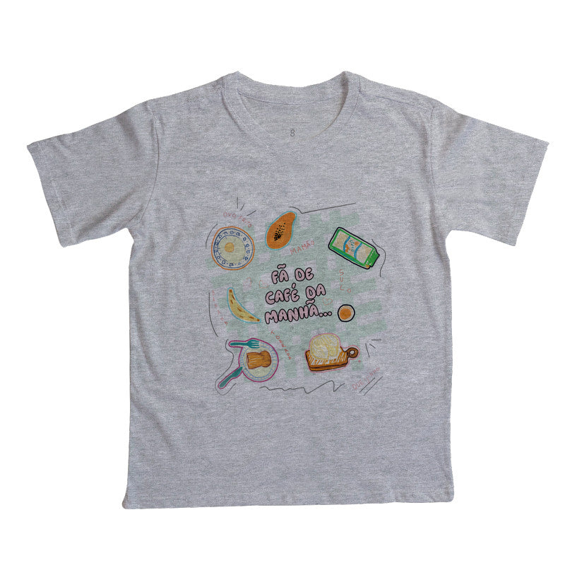 Camiseta Fã de Café da Manhã