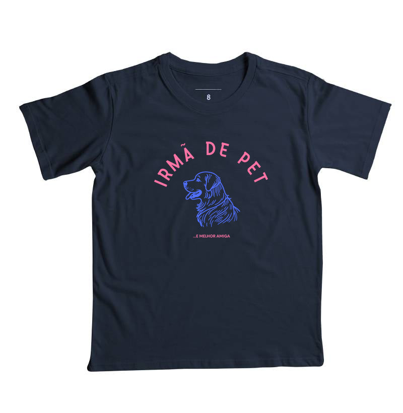 Camiseta Irmã de Pet Golden