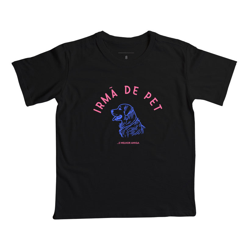 Camiseta Irmã de Pet Golden
