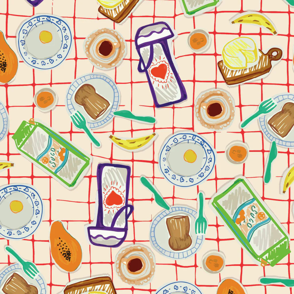 Conjunto Café da Manhã Infantil Longo